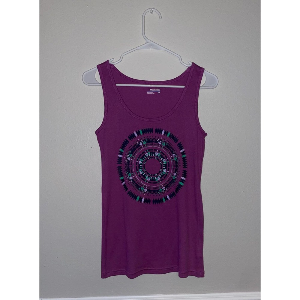Columbia sportswear tribal print tank top size medium
